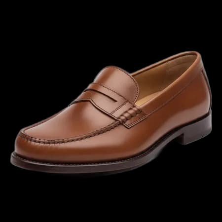 Kahverengi klasik loafer